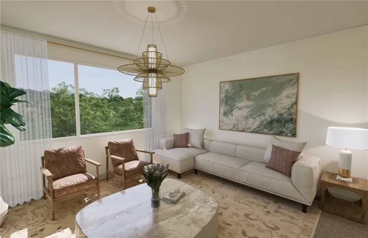 Plan 2 Living Room Rendering