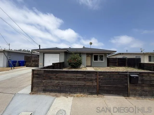 6082 Rock St., San Diego, California 92115