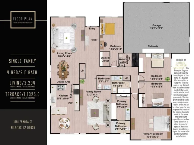 1091 Zamora Court, Milpitas, California 95035