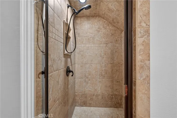 First level bathroom with walk-in shower
