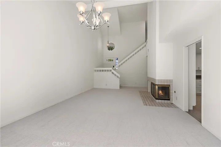 Living room toward entry