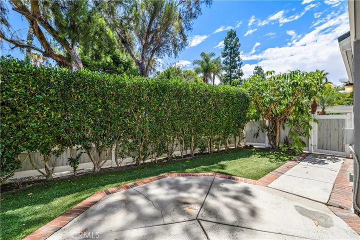 Rear yard