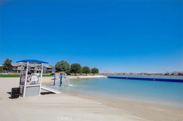 Swimming beach on lake for residents only!