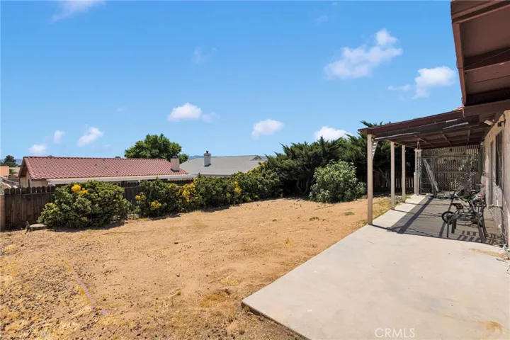 Lots of room to make this yard your own!