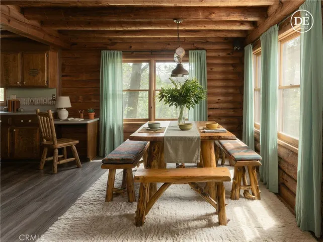 Dining Virtually Staged