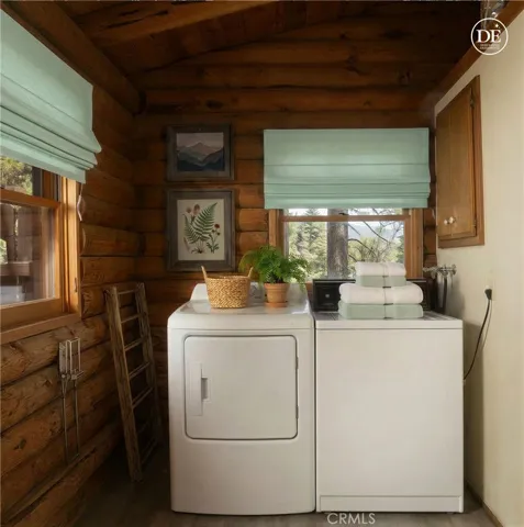 Laundry Room Virtually Staged