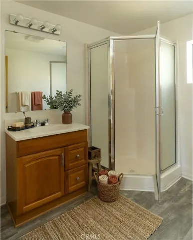Studio Apartment Bathroom Virtually Staged