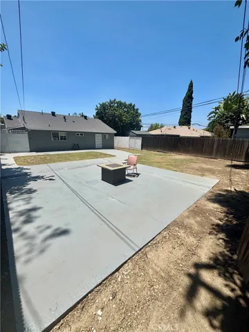 Rear yard