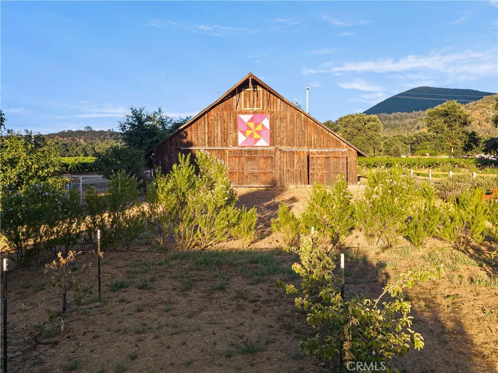 Historic Barn & Mt Konocti in the Background