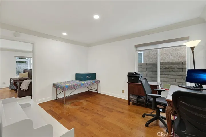 downstairs -bedroom or office