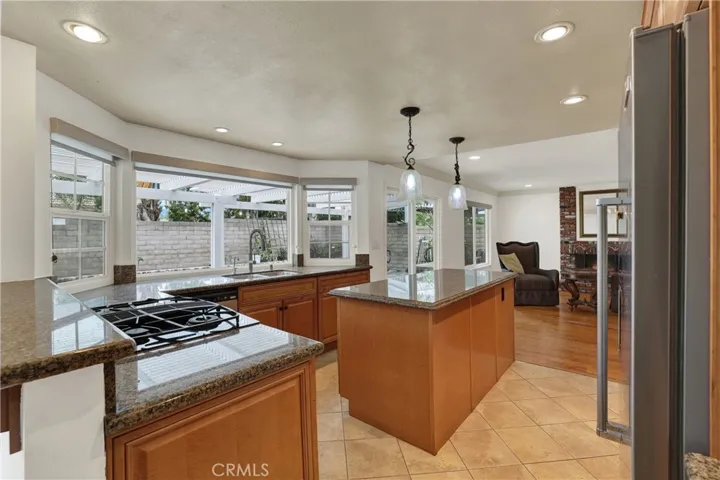 Kitchen looking toward back yard