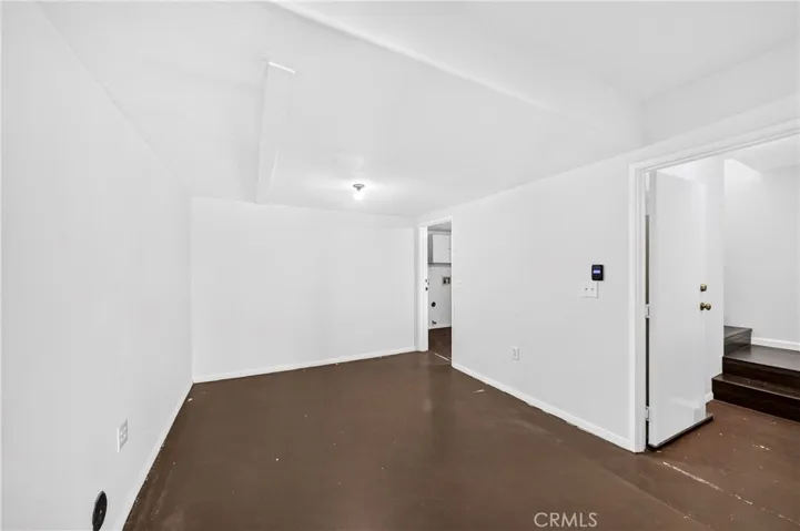Extra room next to garage