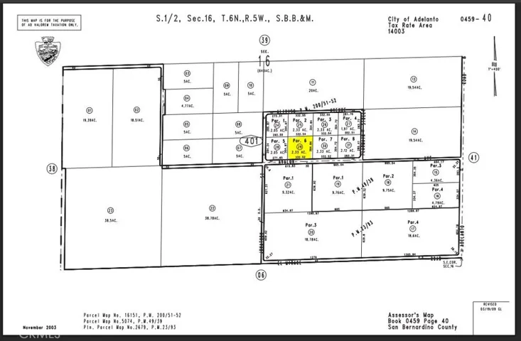 0 Avalon Parcel #0459-401-29 Avenue, Adelanto, California 92301
