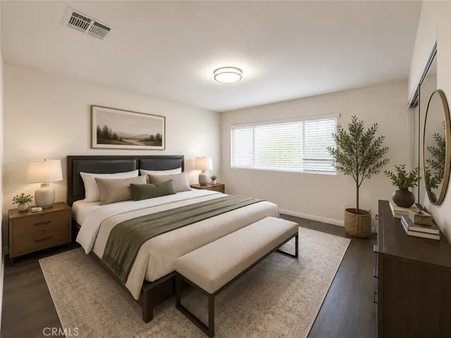 Master Bedroom - Virtually staged