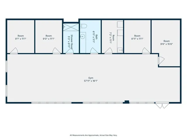 Floor plan approx measurements