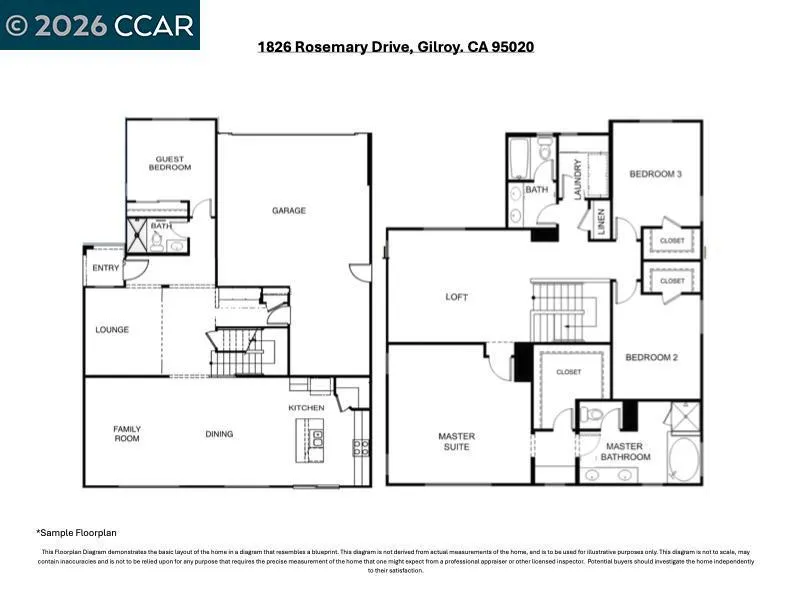 Sample floorplan