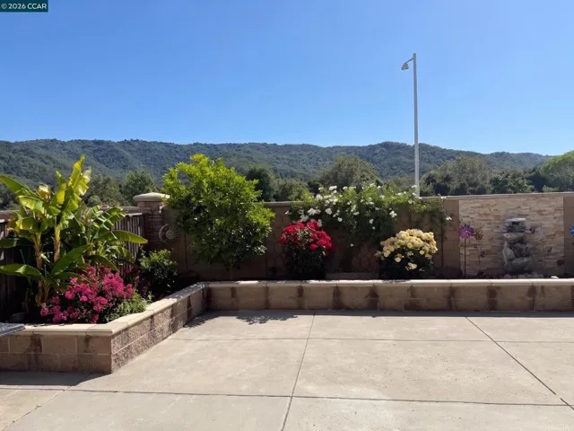 Backyard with views