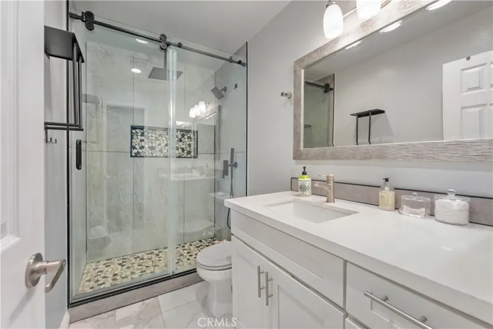 Bath 2 with rain shower system.