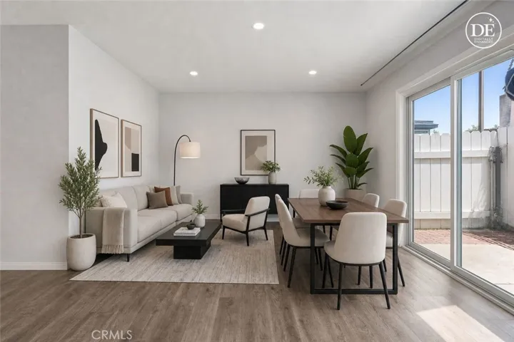 Dining Room virtually staged.