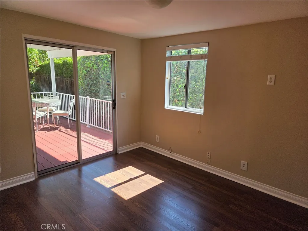 Bedroom 2 with patio