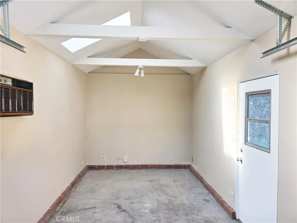 Garage view from Door