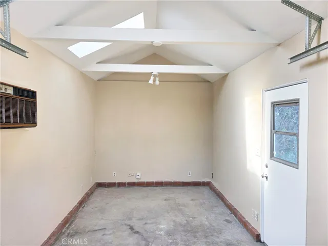 Garage view from Door