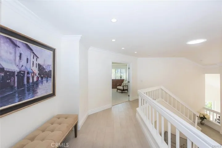 upstairs hallway