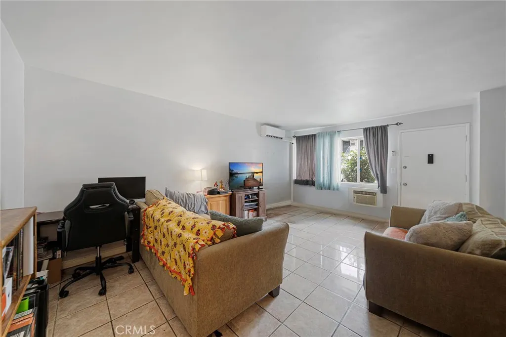 Enough space in the living area to create a nook for a desk.