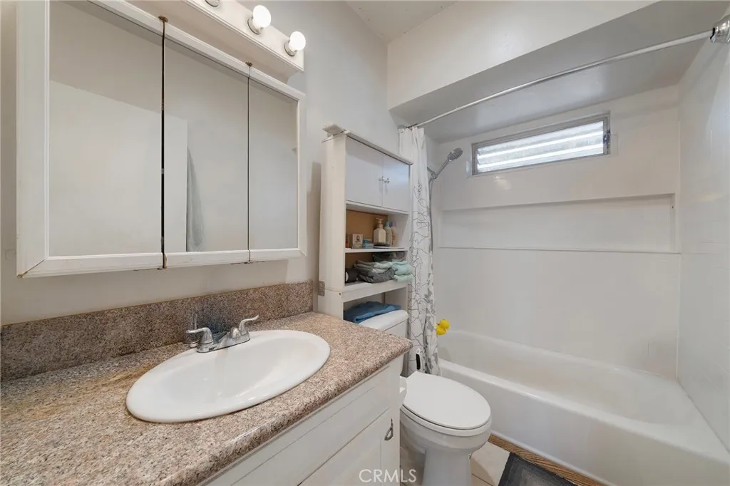Lower level half bath.