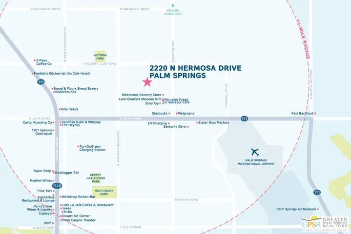 2220 N Hermosa Drive, Palm Springs, California 92262
