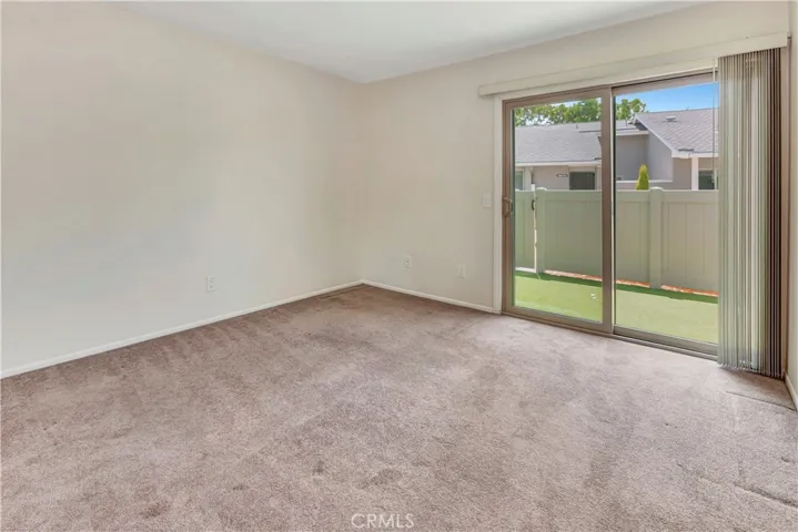 Bedroom 2 with Back Patio