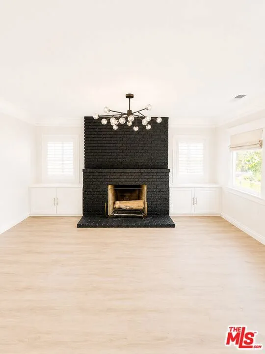 Living Room with Fireplace