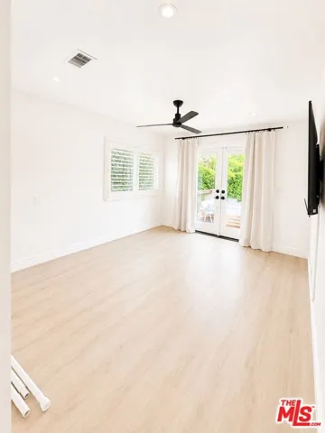 Primary Bedroom with French Do