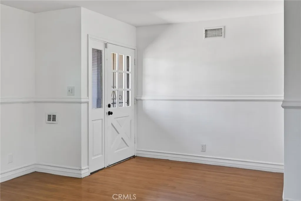 Front entry interior