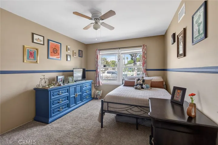 Bedroom #2 with carpeting and ceiling​​‌​​​​‌​​‌‌​​‌​​​‌‌​​​‌​​‌‌​​‌‌​​‌‌​​​​ fan.