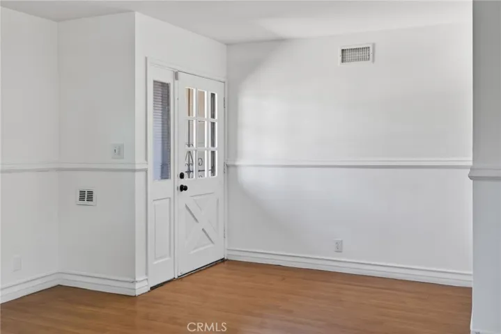 Front entry interior