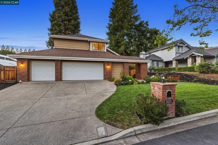 521 Buttonwood Dr., Danville, California 94506-2161