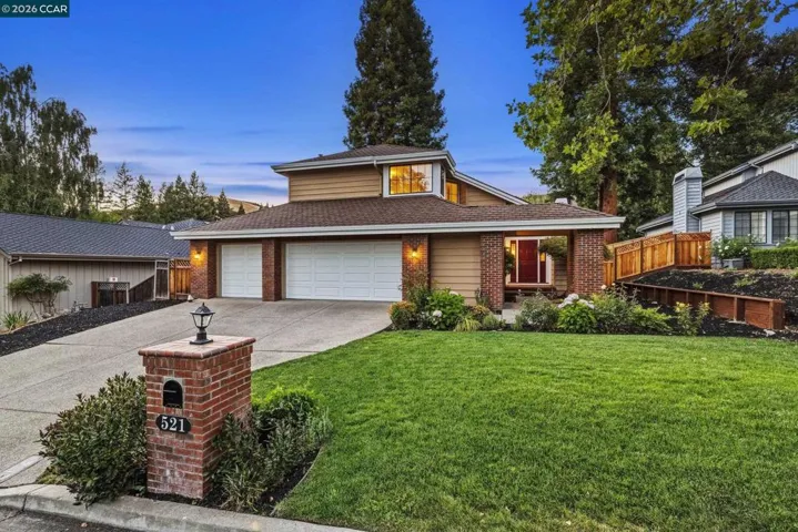 521 Buttonwood Dr., Danville, California 94506-2161