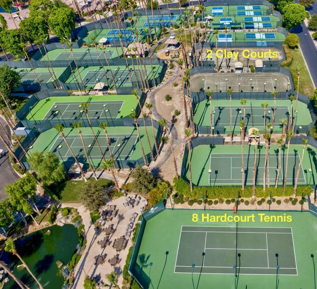 10 Courts (Hard & Clay)