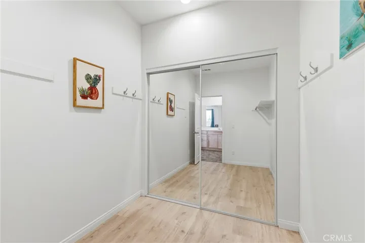 Primary walk-in closet