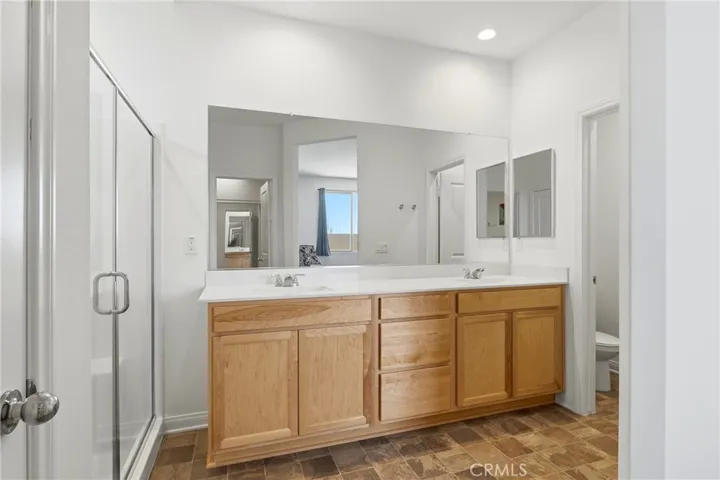 Primary bath mirror
