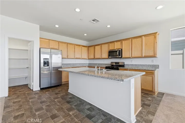 Open-concept kitchen