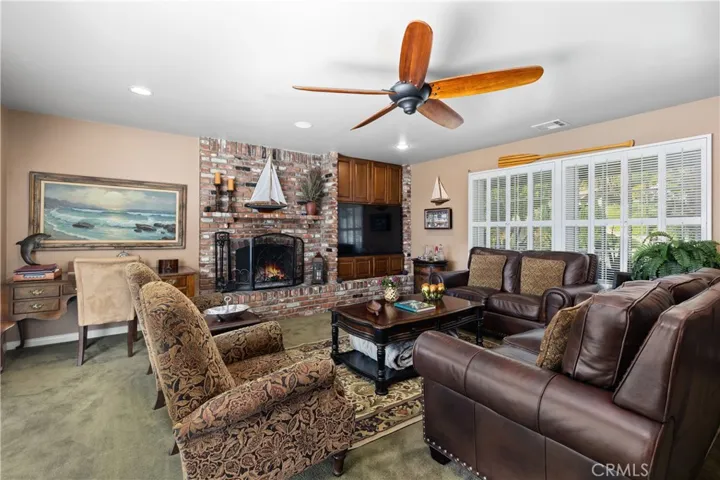 Enormous family room leading to magnificent rear yard