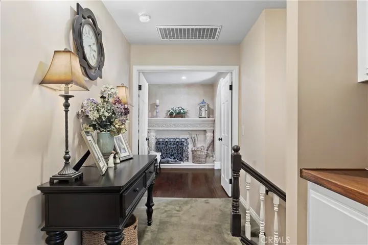 Upstairs landing area