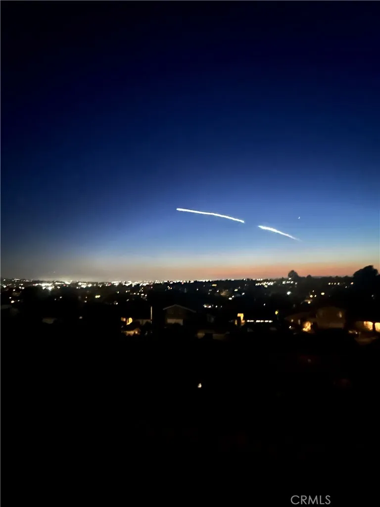 Deck view watching Space X launch