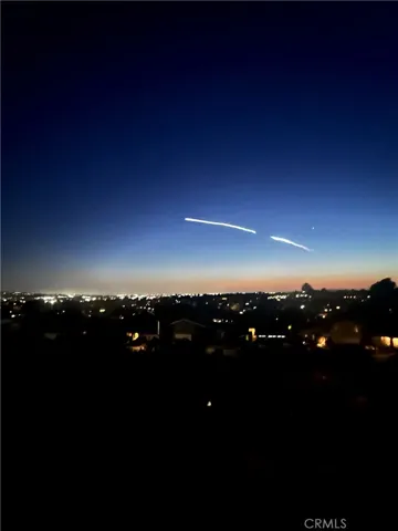 Deck view watching Space X launch