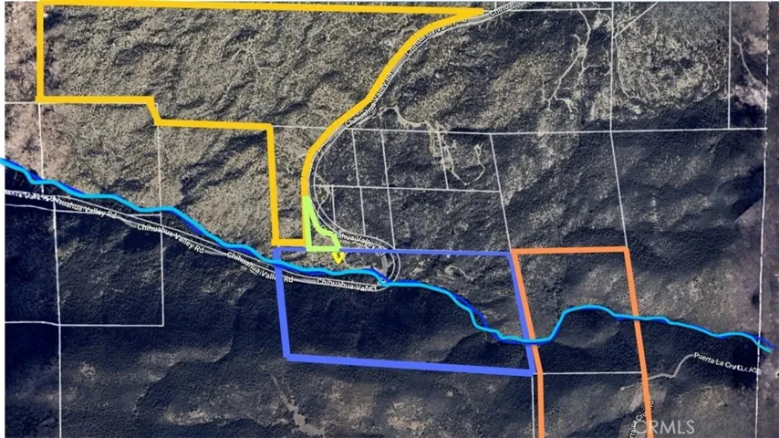 Blue outline in PIQ. Chihuahua Creek in lighter blue.

