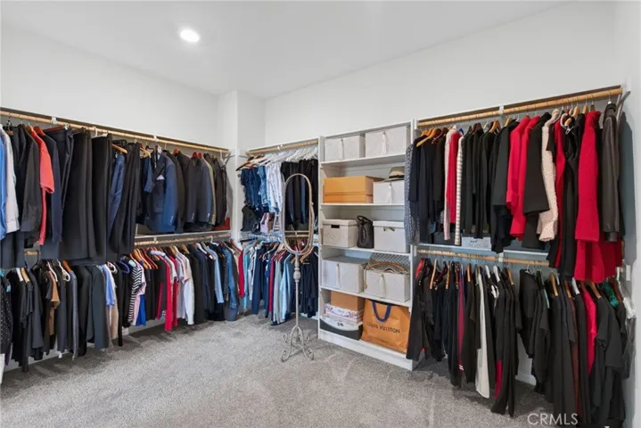 Master closet room
