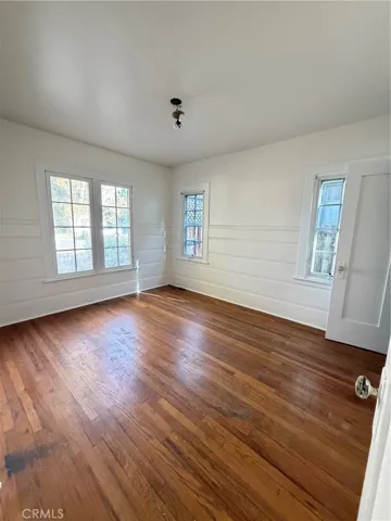 Hardwood floors throughout have been refinished since this picture, ceiling fan to be installed.