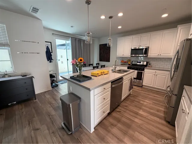 Kitchen from entry way